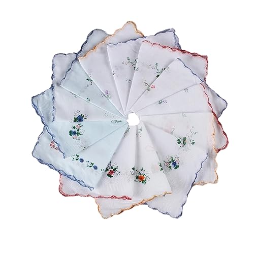Patterned Pocket Handkerchief for Sweating for Ladies, Weddings for Fitness Enthusiasts and Adventurers Sweat Towels for Men - color: White Crescent Edge
