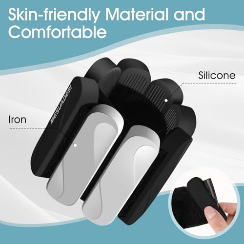 Wrist Weights – Ankle Wrist Weights for Women & Men – Adjustable Weighted Bangles Set (1 lb Each) | Arm and Leg Weights for Yoga, Pilates, Running & Walking - color: Black