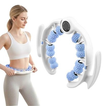 Cellulite Massage Roller for Legs Anti Cellulite Massage Tool Fascia Muscle Roller Stick for Legs,Thighs,Fascia Bla-Ster for Contoured(Color:Blue)