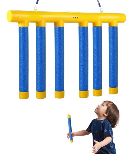 Reaction Time Training Toy - Falling Sticks Challenge, Hand Eye Coordination Game for Kids and Adults (Yellow) 1