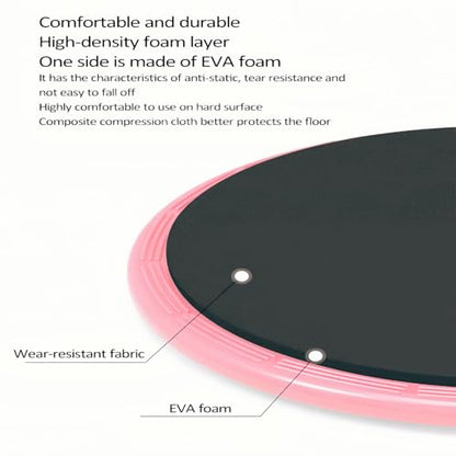 Core Sliding Discs - Dual Sided Workout Sliders for Carpet & Hardwood Floor - Home Ab Pads Exercise Equipment Fitness Sliders for Women and Men