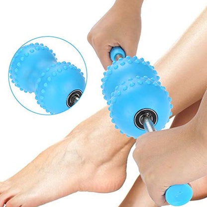 Massage Roller, Portable Multifunctional Body Muscle Yoga Massage Roller Stick Pain Relief Stick