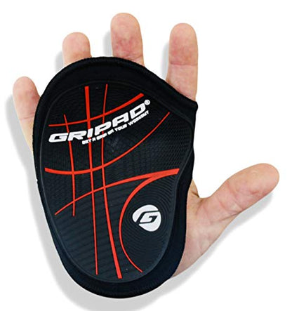 Gripad RX Lifting Grips | The Most Durable Grip Pads Yet | The Alternative to Weight Lifting Gloves, Gym Workouts, WOD, Weightlifting | Neoprene Hand Grips | Flexible Rubber Palm - color: American Flag