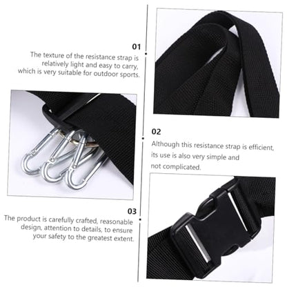 Load Bearing Multifunctional Resistance Strap for Sled Pulling Portable and Efficient Agility Training Equipment for Full Body Exercise and Strength Endurance Activities
