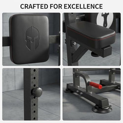 Power Tower Pull Up Bar Dip Station, Free Standing Pull Up Rack Dip Station for Home Gym, 10-Level Adjustable Height Pull Up Bar Stand Dip Bar Strength Training Workout Equipment - color: Dark Black