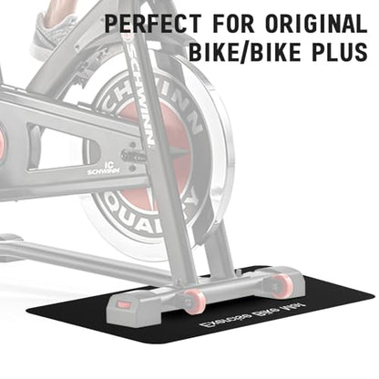TOBWOLF Non-Slip Mat Compatible with Peloton Bike, Concept 2 Rowing Machine - color: 3MM Bike Mat