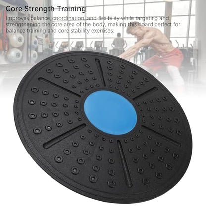 Plastic Balance Board for Core Strength Stability Trainer with Non Slip Feet for Injury Recovery Adults Children Elderly
