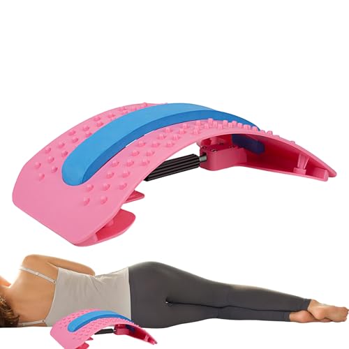 Back Arch Stretcher,Spine Corrector Recovery Tool,Upper and Lower Back Stretcher - for Sleeping Yoga Pilates Home Travel Dorm Women Men Adults Seniors