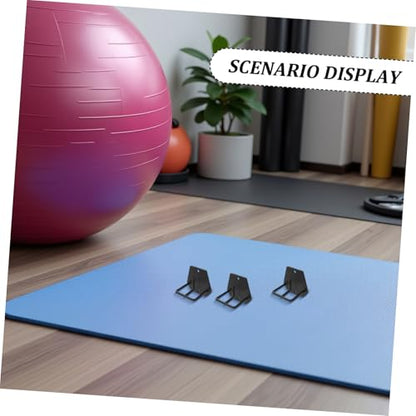 Toddmomy 3pcs Heavy Duty Resistance Band Anchor Wall Mounts Adjustable Exercise Strap Fixing Hooks for Home Gym Pilates Strength Training and Suspension Workouts
