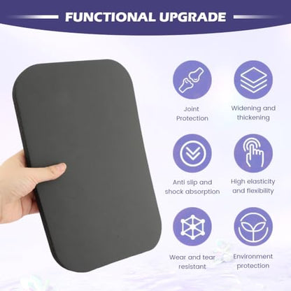 Yoga Knee Pad,High Density Foam NBR Material Yoga Knee Cushion,Clear Up Pain During Exercise,Exercise Pads for Knees Elbows Wrist,Ideal for Pilates and Planks
