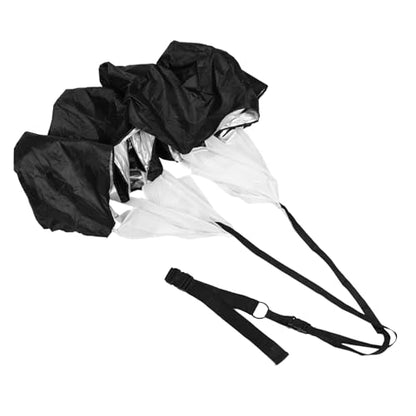 Sosoport Resistance Parachute for Speed Training Adjustable Dual Running Gear for Athletes Endurance Performance Enhancement Suitable for Football Track Training