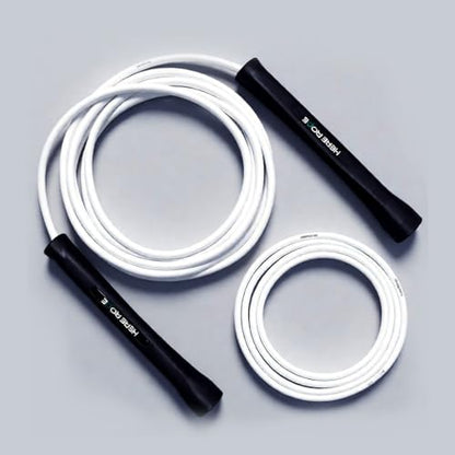 Adjustable Jump Rope – 5mm PVC Skipping Rope with Unbreakable Handles, Non-Kinking, Includes 1 Spare Rope for Indoor & Outdoor Fitness Training for Men, Women