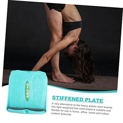 POPETPOP Multifunctional Incline Calf Stretch Board Sloping Plate for Foot Massage and Ankle Mobility Non- Design for Fitness and Muscle Relief