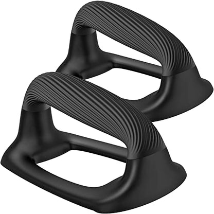 Kipika Push Up Bars Bundle - Anti-Slip Soft Plastic Handles, Stable Non-Slip Base, Perfect for Floor Strength Training, Chest, Arms, and Core Workout
