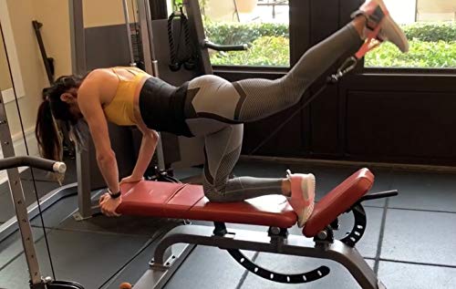 Glute Kickback PRO “Patented” 100% Made in The USA - Cable Machine Ankle Straps - size: Women's