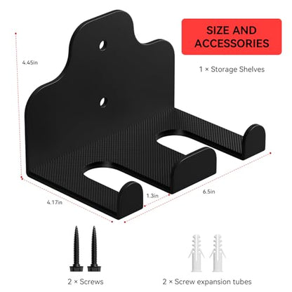 XZHXFX Barbell Wall Holder,Barbell wall Mount Hanger, - color: Black 2 hooks