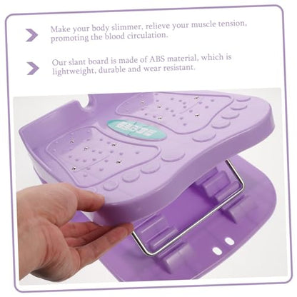 1pc Portable Incline Board for Leg Exercise Calf Stretching Tool Foot Ankle Stretch Board Home Gym Equipment