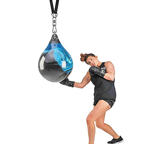 Dolibest Punching Bag Hangers Strap, Heavy Bag Strap Hanger for Home Gym Training Workout Fitness Conditioning Pull Ups and Dips Exercises Equipment - color: Black with swivel