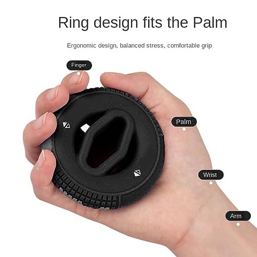 Sonew Hand Grip Strengthener, 40 to 50KG Silicone Grip Trainer Anti Slip Strength Training Ring for Finger and Forearm Exercise Grip Trainer for Rock Climbing