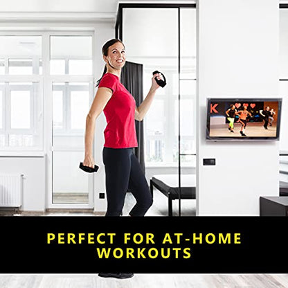 Happy Walking Hand Weights Sets for Women or Men 2 LB Weights Each Neoprene Dumbbell Walking Weights for Home Workout, Exercise, Cardio Miracle, At Home Gym