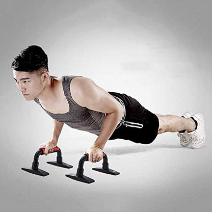 Push-up Bracket-Slip Sturdy Structure Portable for Home Fitness Training Push Up Stands Handle for Floor Workouts
