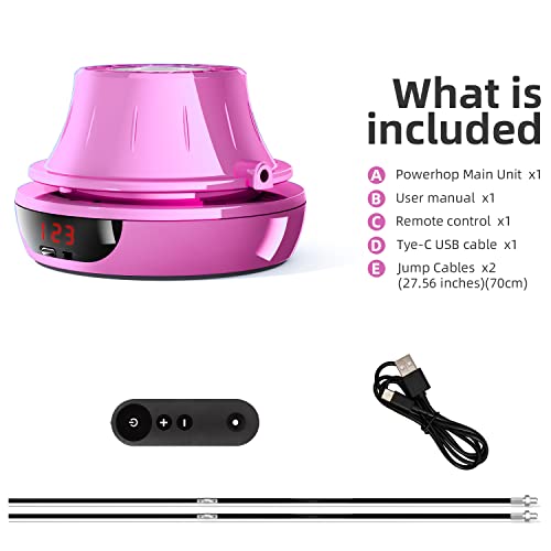 Smart Jump Rope Machine Electronic Skipping Ropes 1-10 Speed Level Adjustment Multiplayer Jumping Rope Groups Rope Skipping LED Display Counter Workout for Women/Men/Kids
