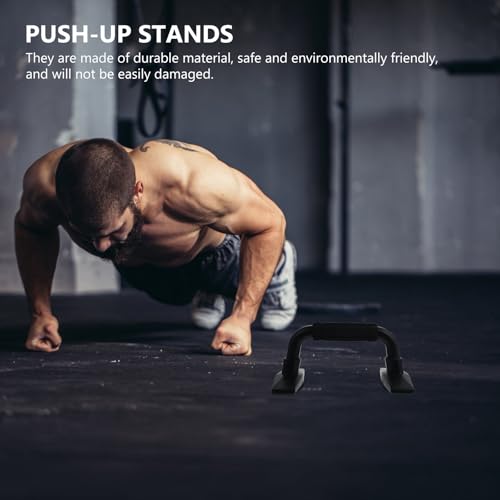 Homoyoyo Push-up Stands and Hand Grip Exercise Equipment, Compact Steel Frame, Indoor Arm Strength Training Tool for Muscle Building and Fitness
