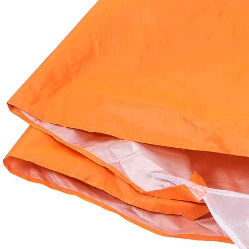 Cabilock Resistance Training Speed Parachute with Silver Coating, Orange Sprint Speed Training Equipment for Running Agility and Explosive Power Conditioning