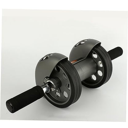 VICASKY Automatic Rebound Dual Wheel Ab Roller with Non Slip Handles and Kneeling Pad Core Trainer for Home Gym Fitness Low Noise Smooth Exercise Wheel for Abs Arms and Back Workout