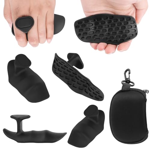 Winb Weight Lifting Grips, Rubber Anti-Slip, Ergonomic Hand Protector for Gym Training, Dumbbell, Bar, Pull Up, Men and Women, 4 Pack