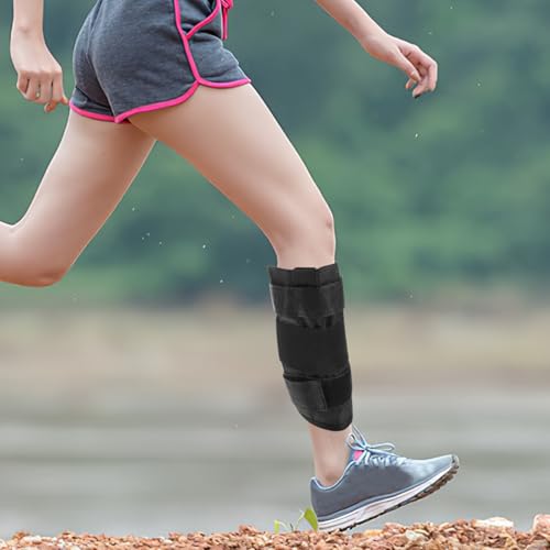 Healifty Adjustable Breathable Ankle Weight Covers Oxford Cloth Leg Weights for Running and Sport Training, Portable Invisible Weighted Straps for Fitness and Exercise, Set to 8kg