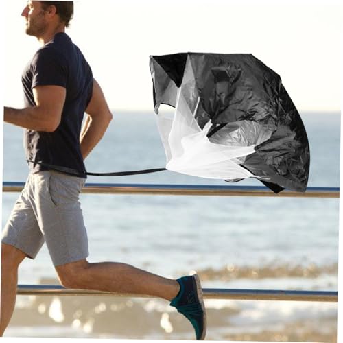 KOMBIUDA Running Resistance Parachute Trainer for Soccer and Fitness Waist Belt for Speed Training Lightweight Design for for Athletic Performance Enhancement