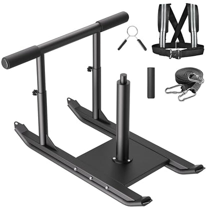 Weight Sled for Training - Heavy Duty Football Sled for Lineman, Sled Pull Workouts, Speed & Strength Training, Football Blocking Sled, Running Sled for Athletes, Outdoor & Indoor Use