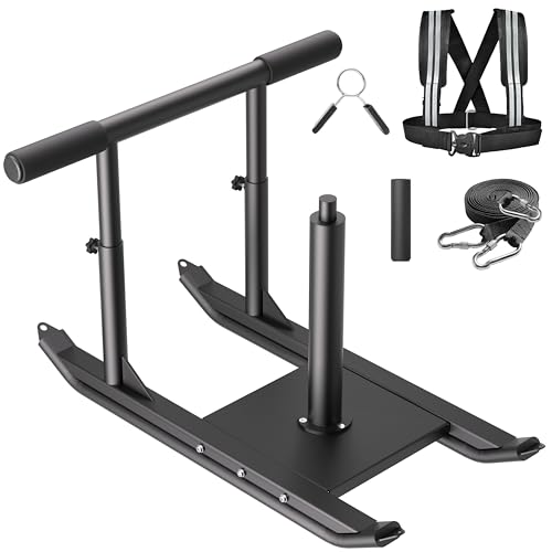 Weight Sled for Training - Heavy Duty Football Sled for Lineman, Sled Pull Workouts, Speed & Strength Training, Football Blocking Sled, Running Sled for Athletes, Outdoor & Indoor Use