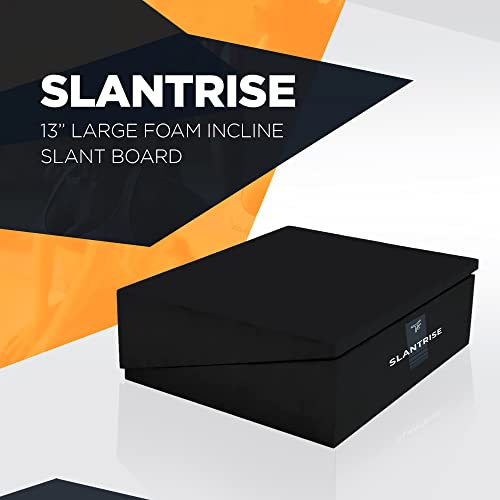 Slant Board - Professional Adjustable Height EVA Foam Wedge for Leg, Calf, Ankle, and Foot Stretching