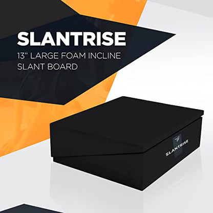 Slant Board - Professional Adjustable Height EVA Foam Wedge for Leg, Calf, Ankle, and Foot Stretching