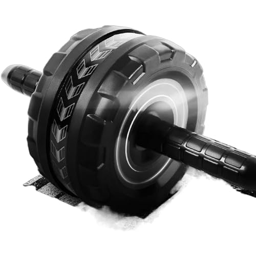 Exercise Wheels Anti-Slip Exercise Roller Abdominal Wheel Abdominal Exercise Roller Body Fitness Strength Training Dual Ab Roller Wheel New - color: C