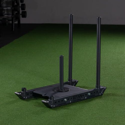Titan Fitness Rubber Spacer Fits Pro Sled Core Unit, 50mm Collar Opening, Protect and Easy Remove Weight Plates