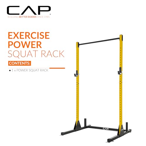 CAP Barbell Power Racks and Attachments - style: FM-905Q Yellow