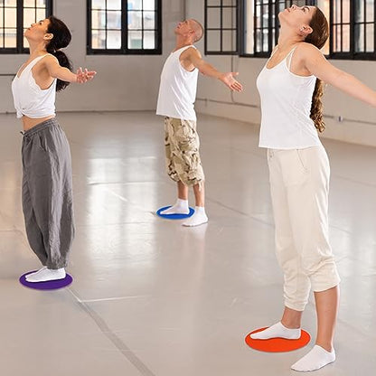 TPE Floor Spot Markers Dots for Gym Flat Non Slip Spot Marker Dance Dot for Gym Sports Soccer Basketball Agility Training Field Marking Equipment - size: 6 Inch