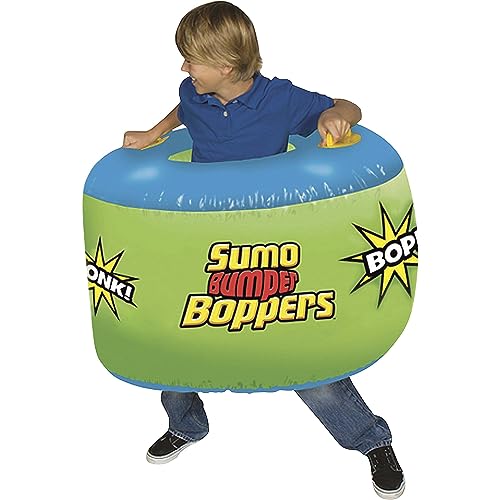 Socker Boppers Sumo Bumper Boppers Belly Bumper Toy, One Bopper and Repair Patch, Kids get Active and Silly, Air inflated Fun, More Fun Than a Pillow Fight, Great for Agility-Balance-Coordination