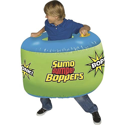 Socker Boppers Sumo Bumper Boppers Belly Bumper Toy, One Bopper and Repair Patch, Kids get Active and Silly, Air inflated Fun, More Fun Than a Pillow Fight, Great for Agility-Balance-Coordination