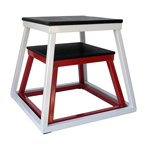 Ader 12", 18" Plyo Boxes - color: Red + White