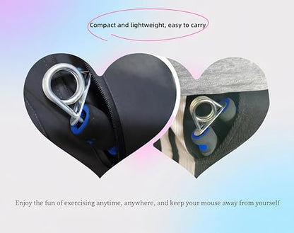 Grip Strengthener Set - 2 Soft Foam Hand Exercisers for Arthritis Relief, Carpal Tunnel & Strength Training | Portable Hand Grip for Men/Women, Home/Office/Travel | Rehab, Tendonitis, Stress Relief - color: blue-black