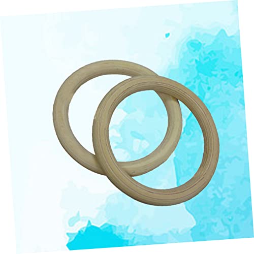 balacoo Gym Rings Birch Fitness Workout Rings Gymnastics Bar for Full Body Strength and Training
