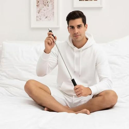 Stainless Steel Massage Roller Muscle Roller Stick Massage Tool for Athletes and Soothing Cramps,Muscle Roller for Relieving,Physical Therapy,Massage,Body Recovery (18 Inches Stick)