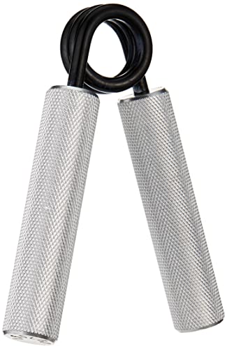 Grip Strengthener, 100 lb Silver Aluminum, Stainless Steel
