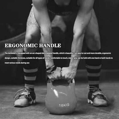 Kettlebell Weights Professional Fitness Competition Kettle Bells, Men's Abdominal Muscle Training Kettle Ball, Suitable for Home/Gym, Sports Equipment(10kg)