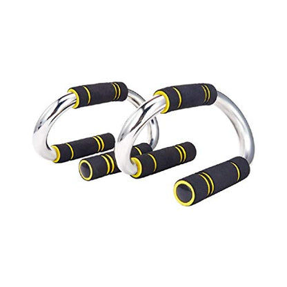 Metal Push Up Bracket-Iron Core Athletics Bars - Strong Steel Stands Suitable for Any Pushup Training Program