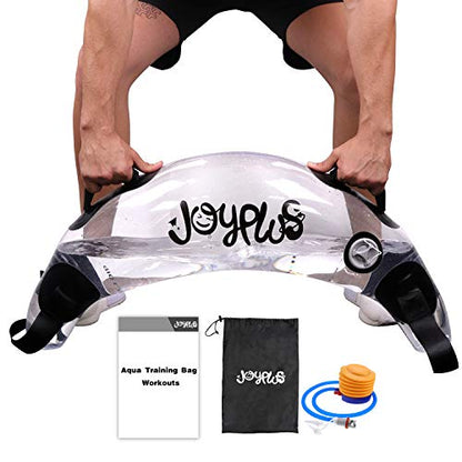 Aqua Bag Workout, Adjustable Training Bag and Power Bag with Water, Core and Balance Trainer, Portable Stability Fitness &Full Body Exercise Equipment for Weight